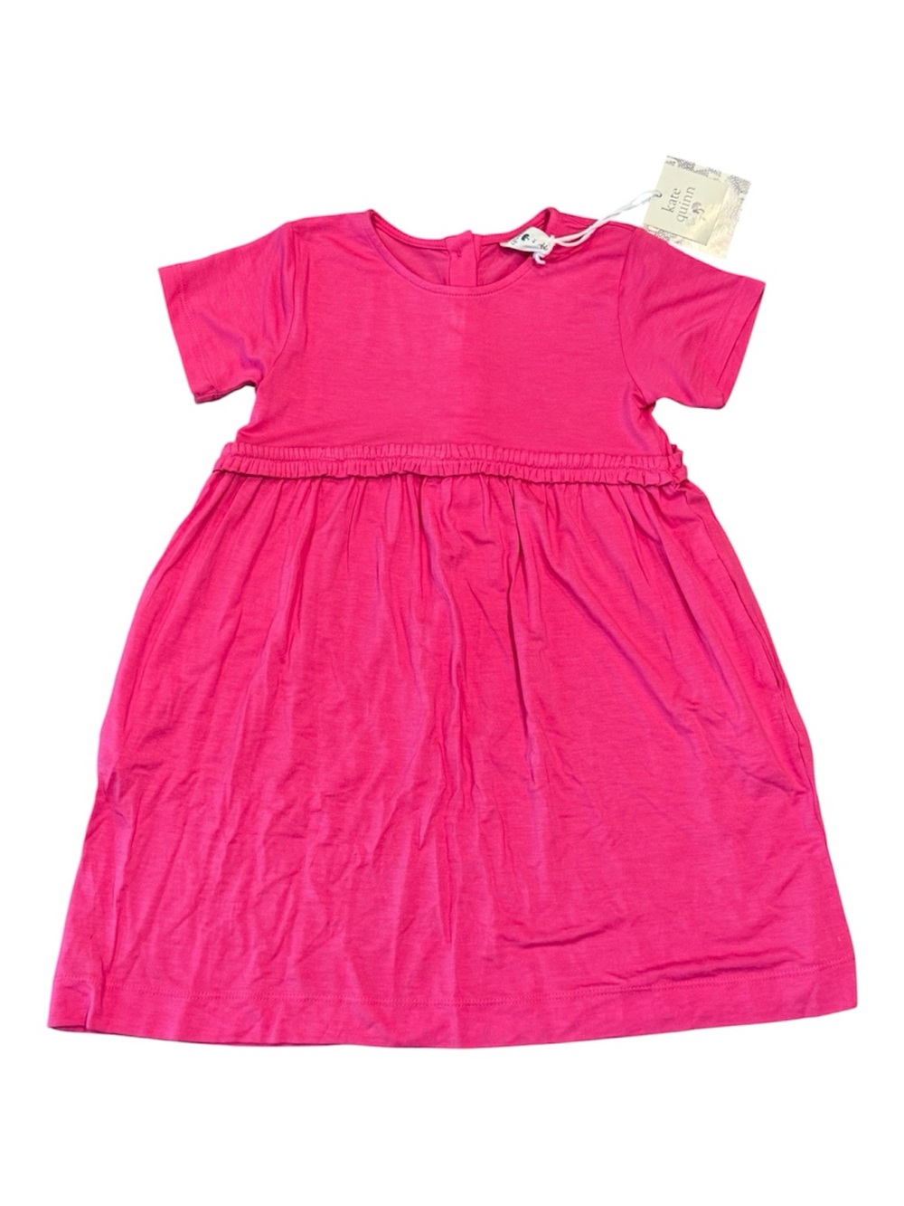 Kate Quinn Rainbow Empire Magenta Dress